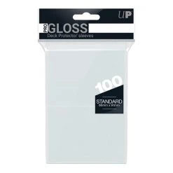 Jun 27-Jul 3, 2022 Ultra Pro - PRO-Gloss 100ct Standard Deck Protector® Sleeves: Clear