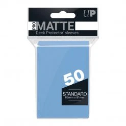 Ultra Pro - PRO-Matte 50ct Standard Deck Protector® Sleeves: Light Blue
