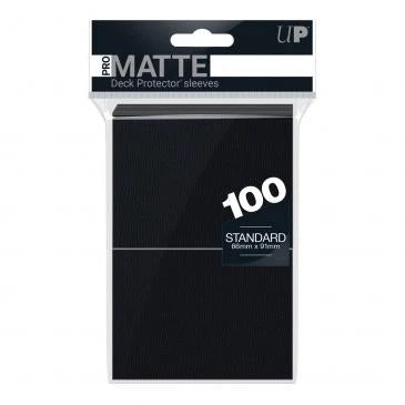 May 30-Jun 5, 2022 Ultra Pro - PRO-Matte 100ct Standard Deck Protector® Sleeves: Black 1 May 30-Jun 5, 2022 Ultra Pro - PRO-Matte 100ct Standard Deck Protector® Sleeves: Black