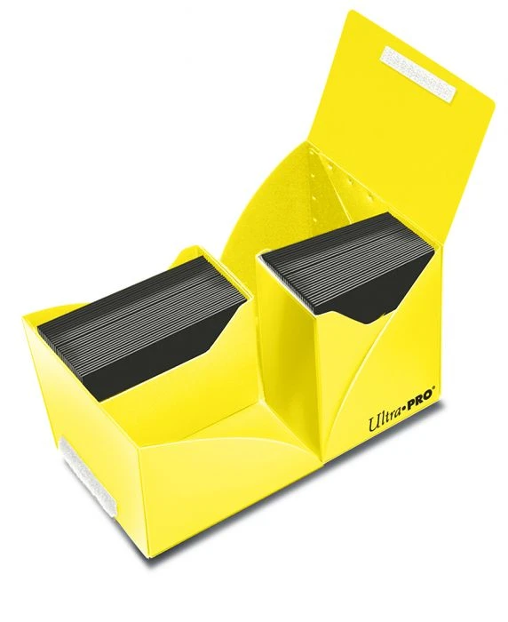 Deck Boxes Ultra PRo - PRO Dual Standard Yellow Deck Box (180) 2 Deck Boxes Ultra PRo - PRO Dual Standard Yellow Deck Box (180)