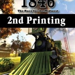 GMT Games Board Games 1846: The Race For The Midwest (Second Printing)