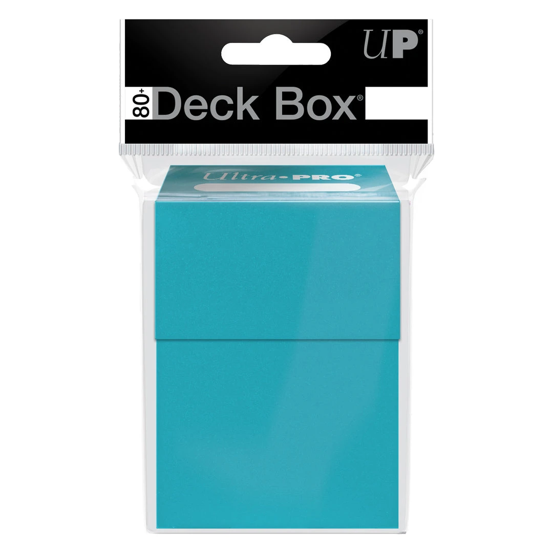 Deck Boxes Ultra Pro - PRO 80+ Deck Box: Light Blue 2 Deck Boxes Ultra Pro - PRO 80+ Deck Box: Light Blue