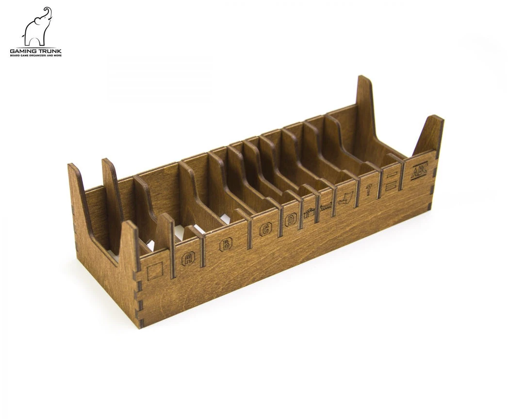 Gaming Trunk - Alpaca Organizer For Altiplano (Rev 2.1) (Walnut) 3 Gaming Trunk - Alpaca Organizer For Altiplano (Rev 2.1) (Walnut)