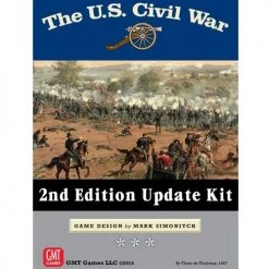 GMT Games The U.S. Civil War 2nd Edition Update Kit Board Games