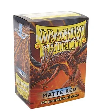 Dragon Shield - Matte Red 1 Dragon Shield - Matte Red