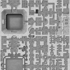 Gaming Paper Adventure Maps: Mega Dungeon 1