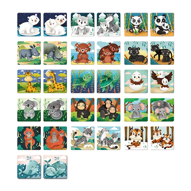 Adventerra Games Ecologic Memory: Animals At Risk! (32 Pieces) 3 Adventerra Games Ecologic Memory: Animals At Risk! (32 Pieces)