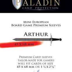 NSKN Games Paladin Card Protection - Arthur (45 × 68 Mm, Mini European)