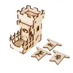 The Broken Token Broken Token - Tiny Dice Tower - The Keep (Tower And Two 10mm D6) 9 The Broken Token Broken Token - Tiny Dice Tower - The Keep (Tower And Two 10mm D6)