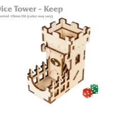 The Broken Token Broken Token - Tiny Dice Tower - The Keep (Tower And Two 10mm D6) 11 The Broken Token Broken Token - Tiny Dice Tower - The Keep (Tower And Two 10mm D6)