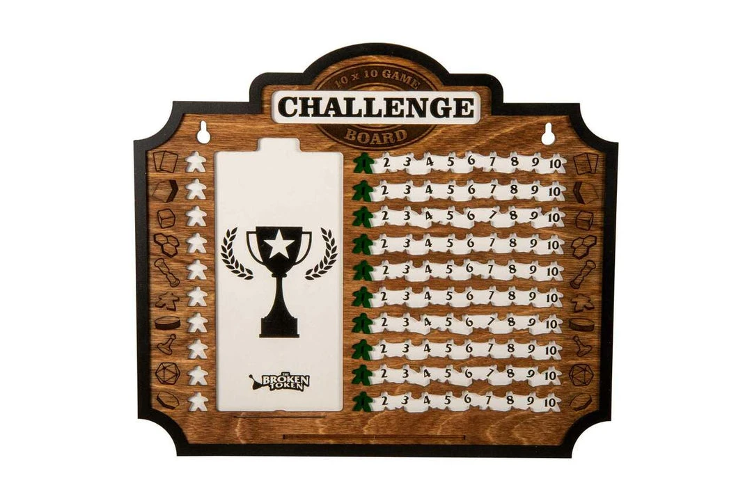 The Broken Token Broken Token - 10 X 10 Challenge Board 2 The Broken Token Broken Token - 10 X 10 Challenge Board