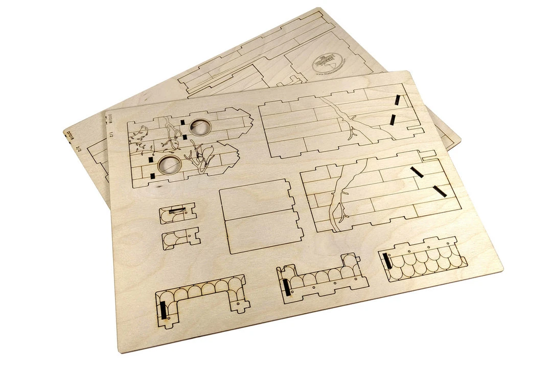 The Broken Token Broken Token - Mini Dice Tower Kit - Birdhouse 5 The Broken Token Broken Token - Mini Dice Tower Kit - Birdhouse