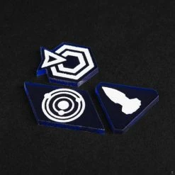 Import Games Laserox - Twilight Imperium: Command & Control Tokens (Black)