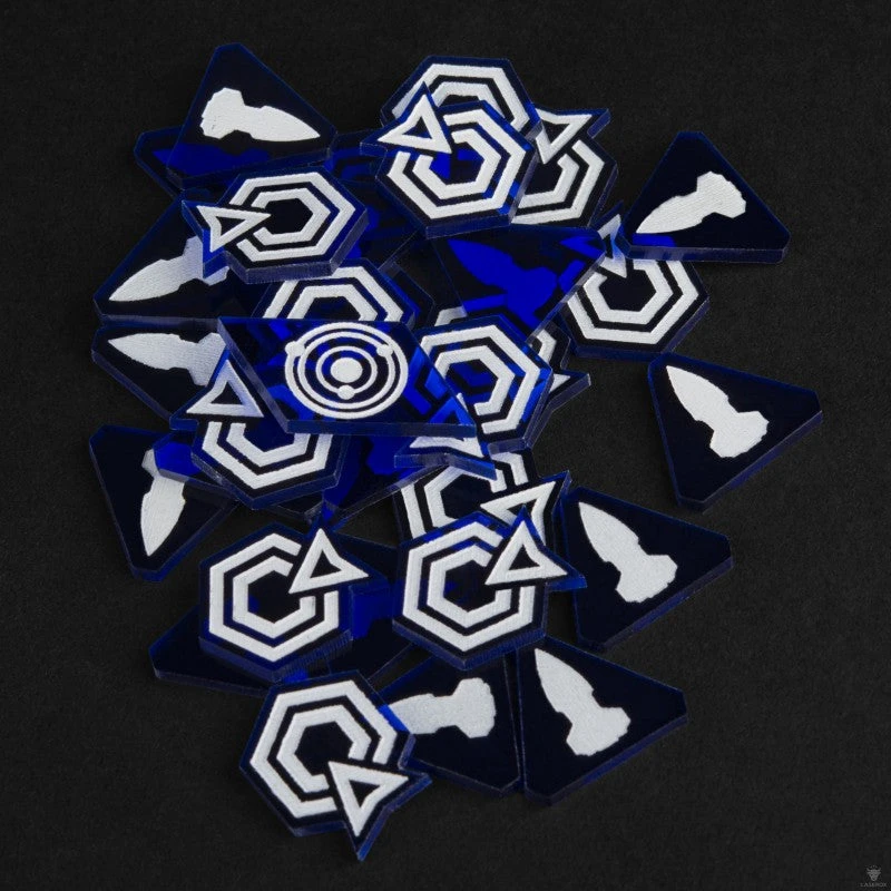 Import Games Laserox - Twilight Imperium: Command & Control Tokens (Green) 3 Import Games Laserox - Twilight Imperium: Command & Control Tokens (Green)