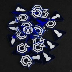 Laserox - Twilight Imperium: Command & Control Tokens (Blue) Import Games