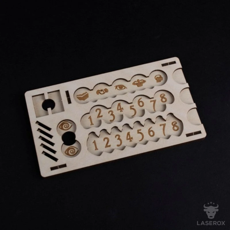 Laserox - Eldritch Horror Playerboard (5) 2 Laserox - Eldritch Horror Playerboard (5)