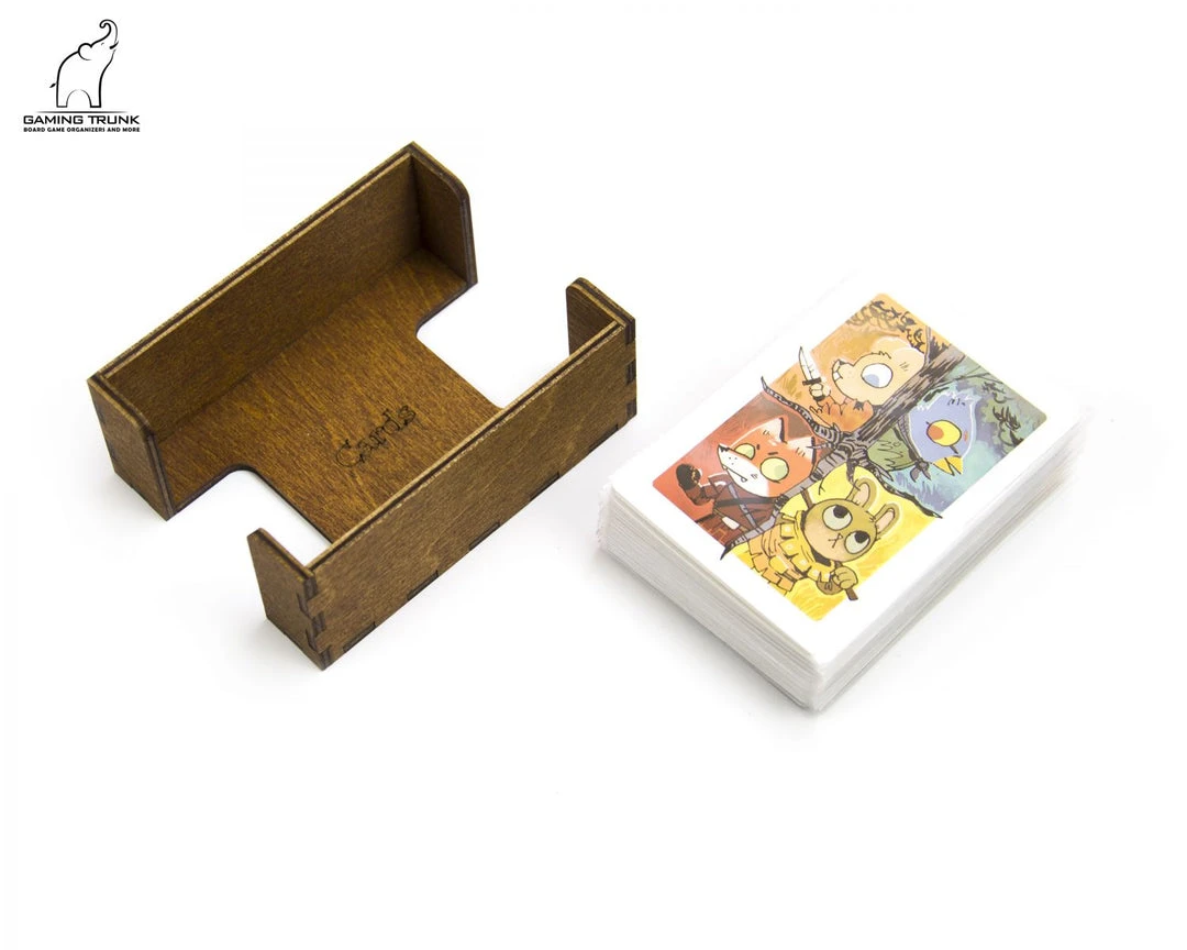 Gaming Trunk - Root Woodland Organizer For Root (Walnut) 2 Gaming Trunk - Root Woodland Organizer For Root (Walnut)