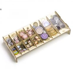 Gaming Trunk - Gloom Tavern Organizer For Gloomhaven With Forgotten Circles (Natural Unstained)