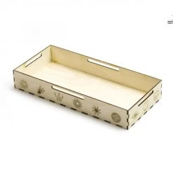 Gaming Trunk - Gloom Tavern Organizer For Gloomhaven With Forgotten Circles (Natural Unstained)