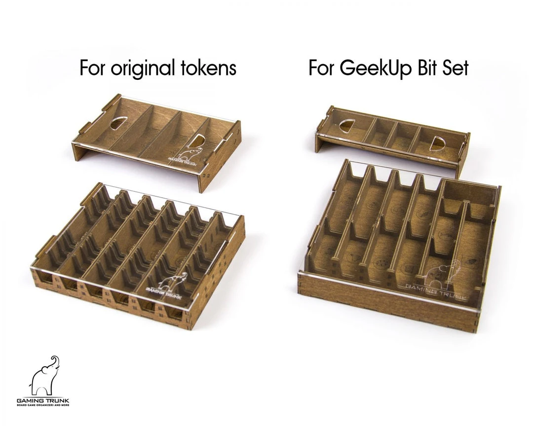Gaming Trunk - Alpaca Organizer For Altiplano (Rev 2.1) (Walnut) 9 Gaming Trunk - Alpaca Organizer For Altiplano (Rev 2.1) (Walnut)
