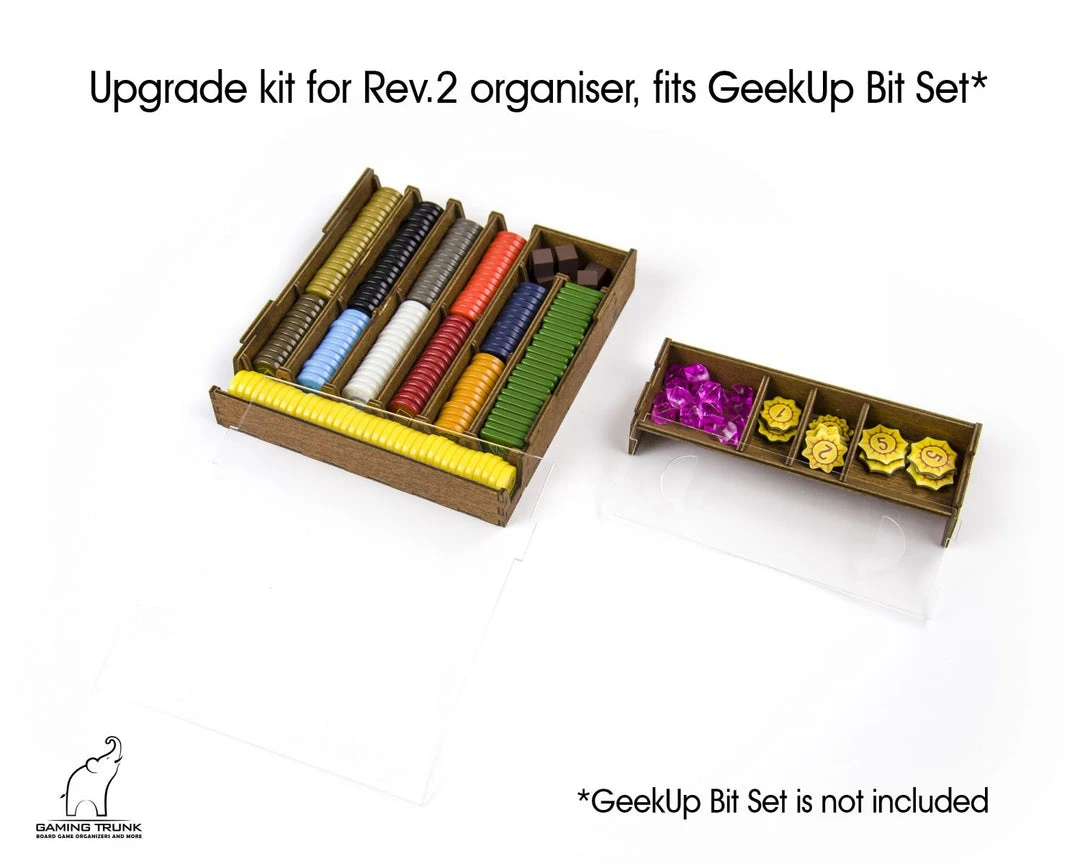 Gaming Trunk - Alpaca Organizer For Altiplano (Rev 2.1) (Walnut) 10 Gaming Trunk - Alpaca Organizer For Altiplano (Rev 2.1) (Walnut)