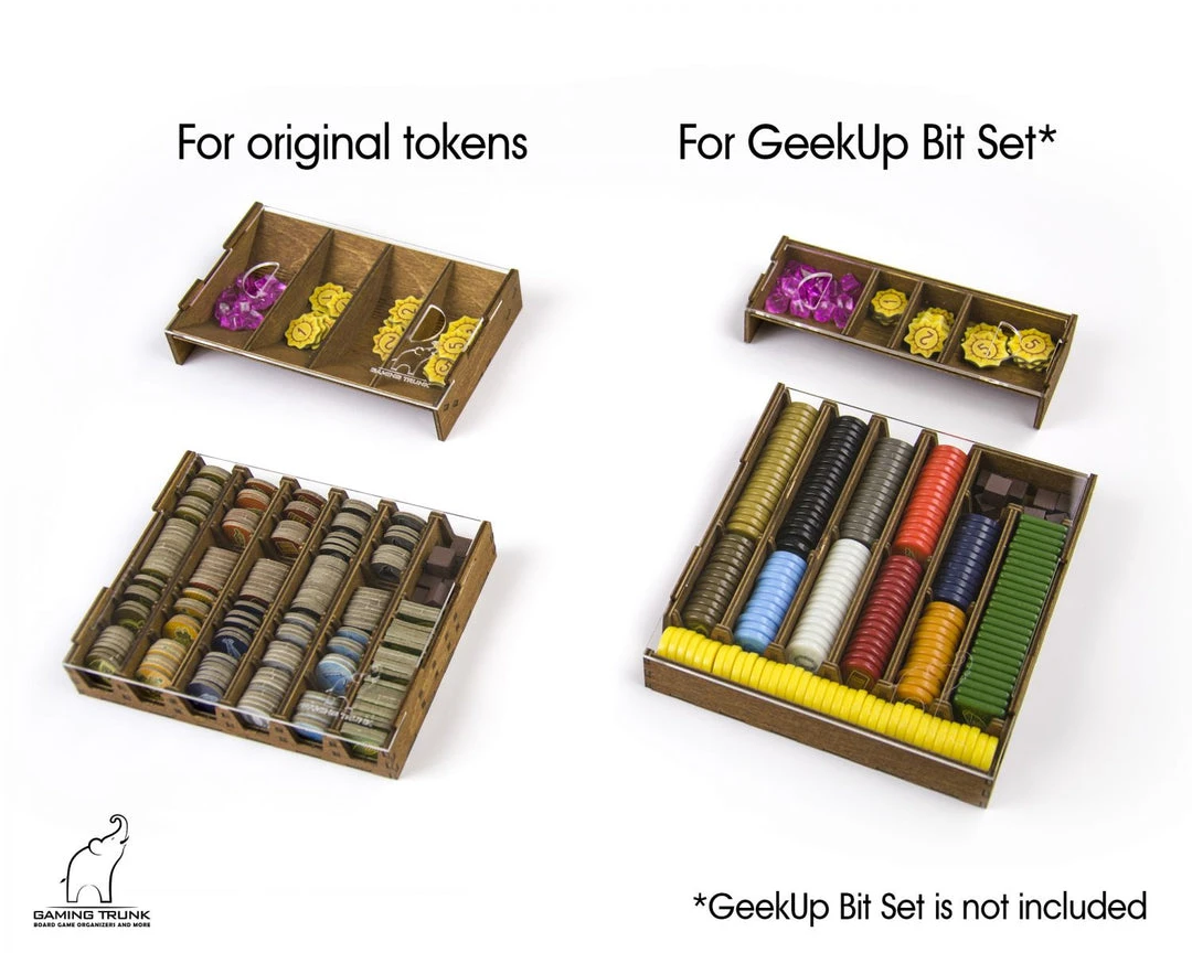 Gaming Trunk - Alpaca Organizer For Altiplano (Rev 2.1) (Walnut) 11 Gaming Trunk - Alpaca Organizer For Altiplano (Rev 2.1) (Walnut)