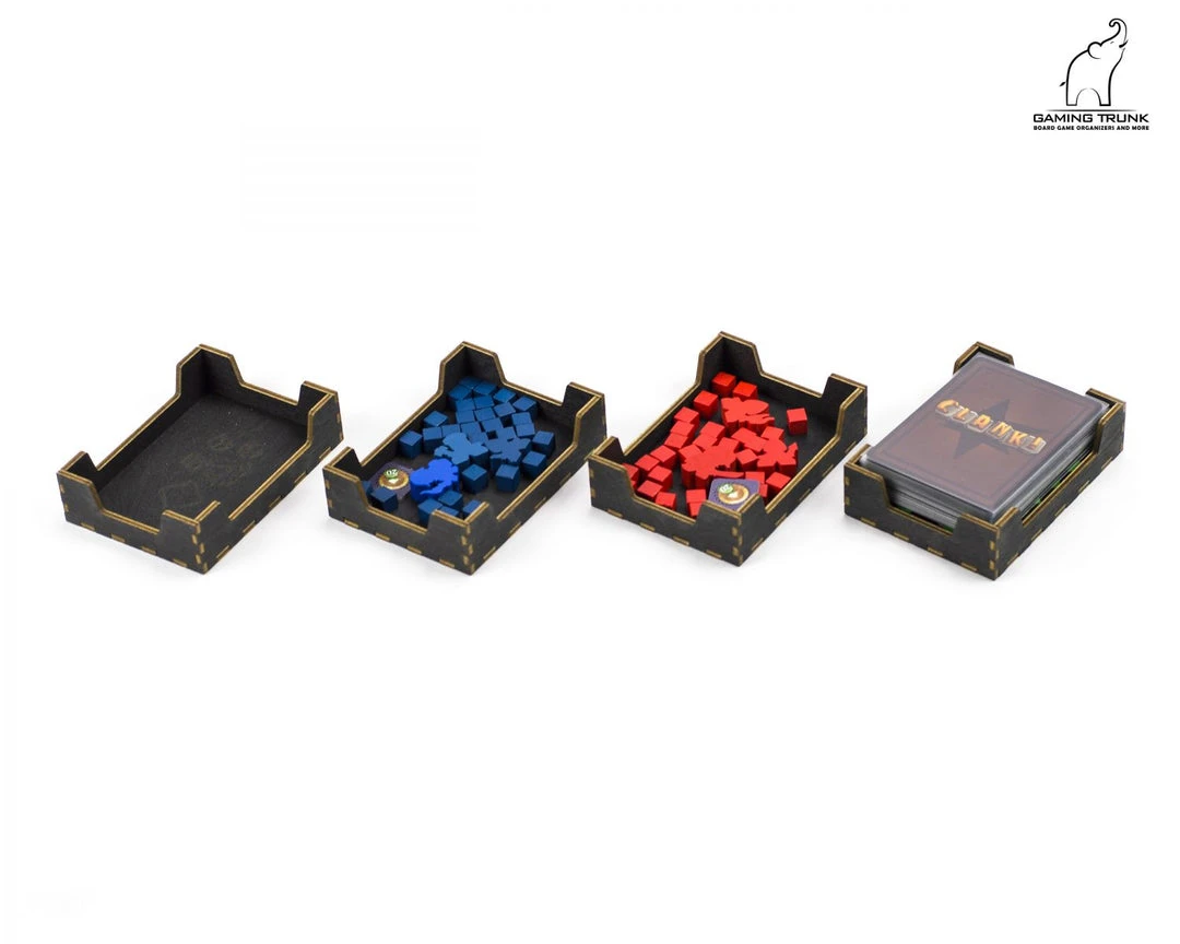 Gaming Trunk - Clang Organizer For Clank! (v2) (Black) 5 Gaming Trunk - Clang Organizer For Clank! (v2) (Black)