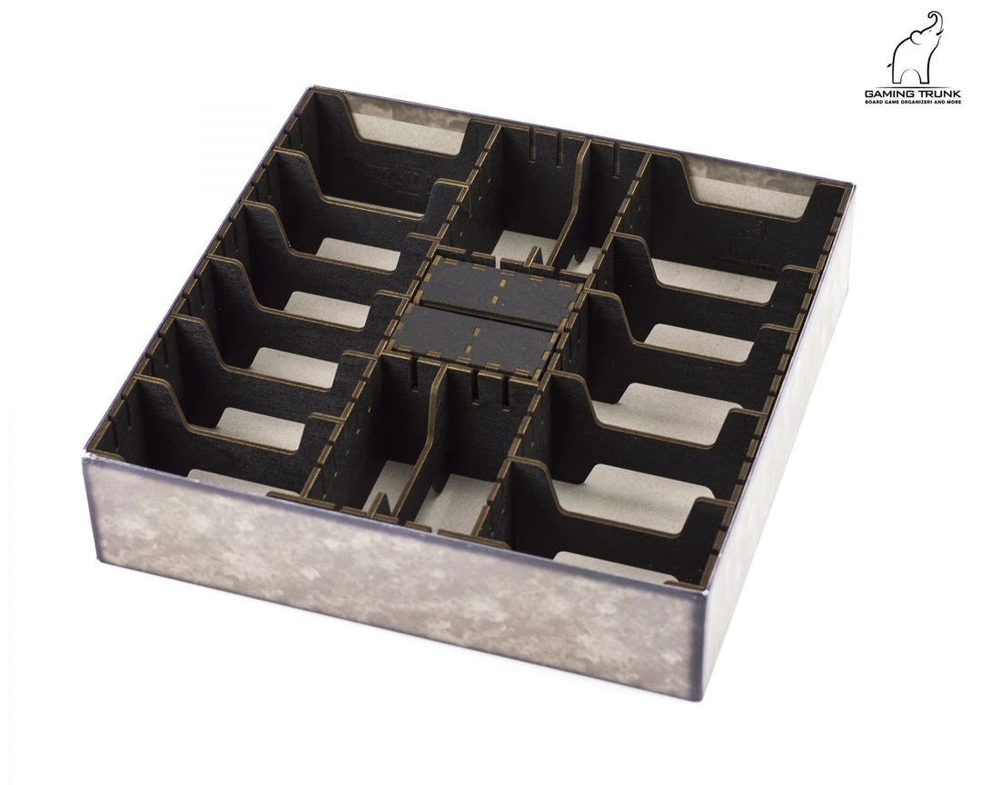 Gaming Trunk - Powerful Organizer For Dominion (Walnut. For Unsleeved Cards) 9 Gaming Trunk - Powerful Organizer For Dominion (Walnut. For Unsleeved Cards)