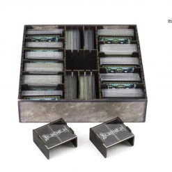 Gaming Trunk - Powerful Organizer For Dominion (Walnut. For Unsleeved Cards) 24 Gaming Trunk - Powerful Organizer For Dominion (Walnut. For Unsleeved Cards)