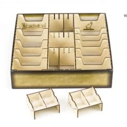 Gaming Trunk - Powerful Organizer For Dominion (Walnut. For Unsleeved Cards) 17 Gaming Trunk - Powerful Organizer For Dominion (Walnut. For Unsleeved Cards)