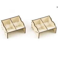 Gaming Trunk - Powerful Organizer For Dominion (Walnut. For Unsleeved Cards) 19 Gaming Trunk - Powerful Organizer For Dominion (Walnut. For Unsleeved Cards)