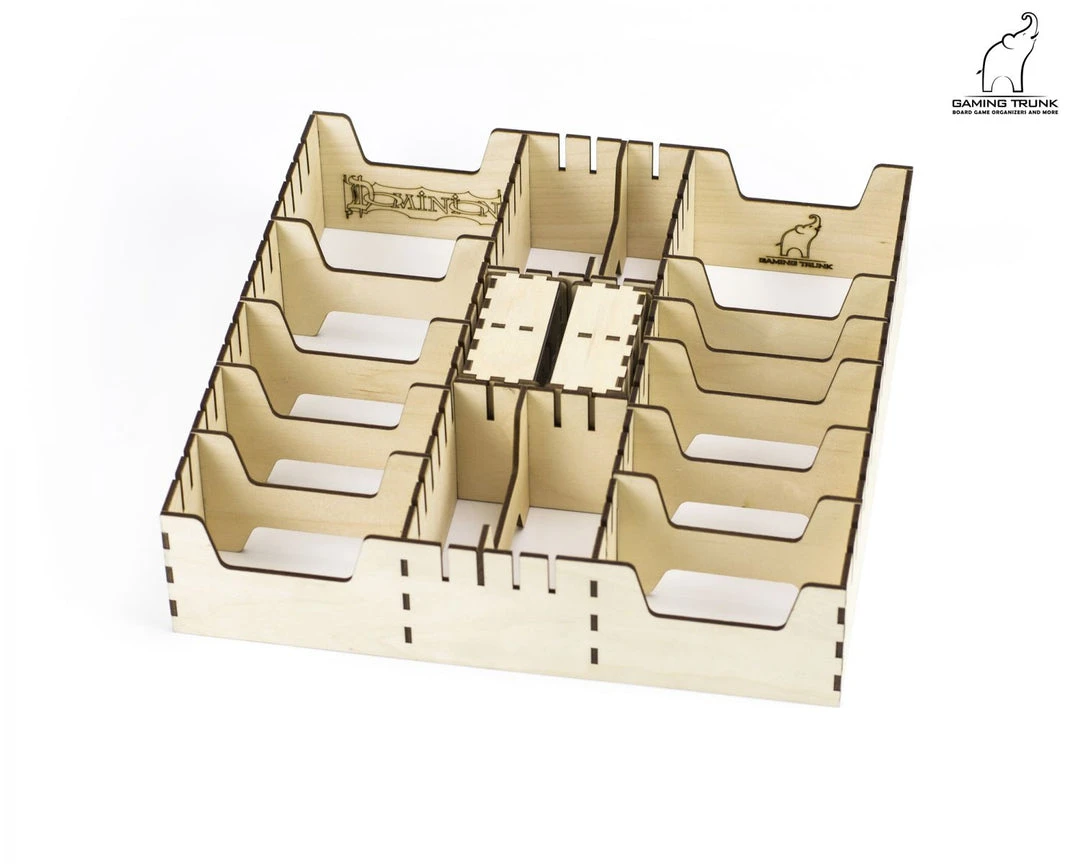 Gaming Trunk - Powerful Organizer For Dominion (Walnut. For Unsleeved Cards) 7 Gaming Trunk - Powerful Organizer For Dominion (Walnut. For Unsleeved Cards)