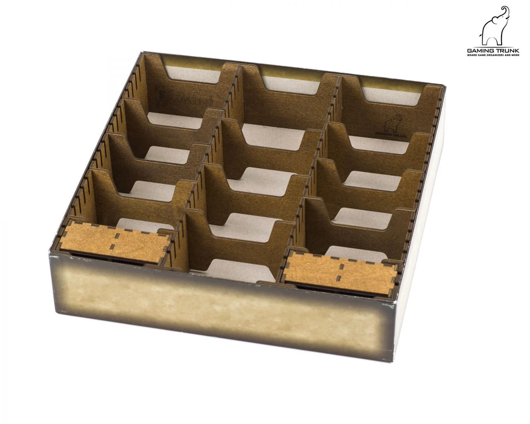 Gaming Trunk - Powerful Organizer For Dominion (Walnut. For Unsleeved Cards) 11 Gaming Trunk - Powerful Organizer For Dominion (Walnut. For Unsleeved Cards)