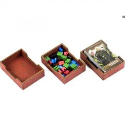 Gaming Trunk - Paladins Organizer For Paladins Of The West Kingdom (Walnut)