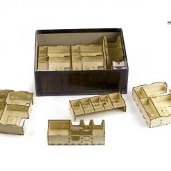 Gaming Trunk - Lion Jaws Organizer Compatible With Gloomhaven: Jaws Of The Lion (Natural Unstained) 25 Gaming Trunk - Lion Jaws Organizer Compatible With Gloomhaven: Jaws Of The Lion (Natural Unstained)