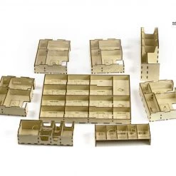 Gaming Trunk - Lion Jaws Organizer Compatible With Gloomhaven: Jaws Of The Lion (Natural Unstained) 24 Gaming Trunk - Lion Jaws Organizer Compatible With Gloomhaven: Jaws Of The Lion (Natural Unstained)