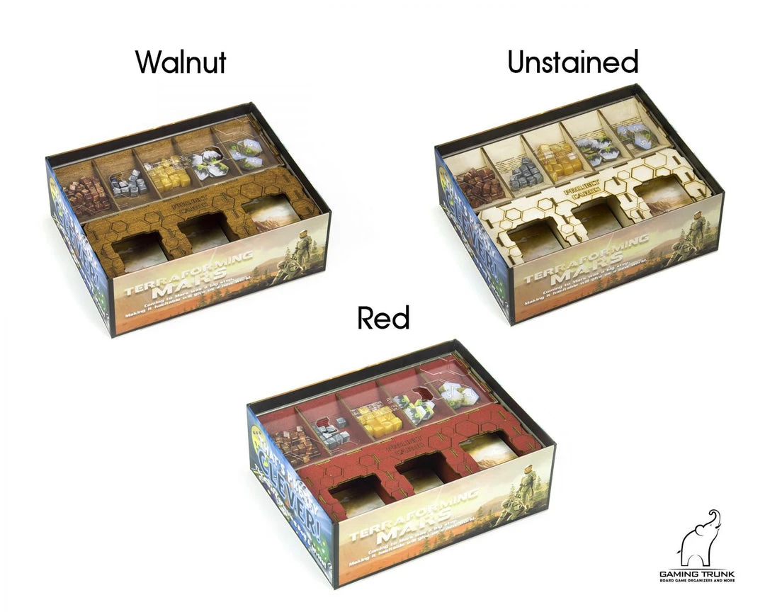 Gaming Trunk - Ares Organizer For Terraforming Mars: Ares Expedition (Red) 4 Gaming Trunk - Ares Organizer For Terraforming Mars: Ares Expedition (Red)