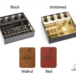 Gaming Trunk - Wonderment Organizer 2nd Edition For 7 Wonders (Second Edition) (Black)