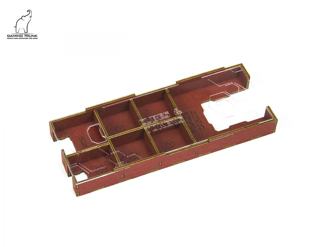 Gaming Trunk - Ares Organizer For Terraforming Mars: Ares Expedition (Red) 12 Gaming Trunk - Ares Organizer For Terraforming Mars: Ares Expedition (Red)