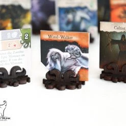 Gaming Trunk - Monster Stands For Eldritch Horror And Arkham Horror (Green) (Sets Of 5)