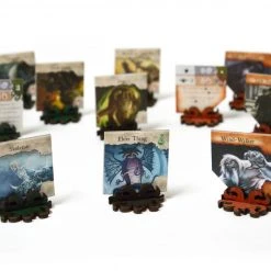 Gaming Trunk - Monster Stands For Eldritch Horror And Arkham Horror (Blue) (Sets Of 5)