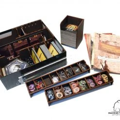 Gaming Trunk - Horror House Organizer For Betrayal At House On The Hill (Black)