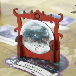 Gaming Trunk - Gate Markers For Eldritch Horror And Arkham Horror (Red) (Sets Of 5)