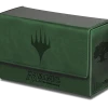 Deck Boxes Ultra Pro - Dual Flip Box Green Mana For Magic (Matte Finish)