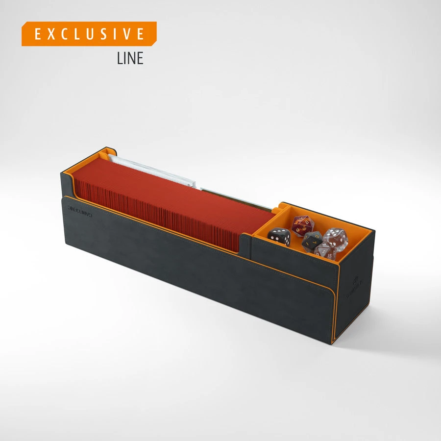 Gamegenic: Cards Lair Convertible Deck Box Exclusive Edition - Black / Orange (400ct) 8 Gamegenic: Cards Lair Convertible Deck Box Exclusive Edition - Black / Orange (400ct)