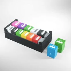 Gamegenic: Dungeon Convertible Deck Box - Black (1100ct) Deck Boxes 20 Gamegenic: Dungeon Convertible Deck Box - Black (1100ct) Deck Boxes