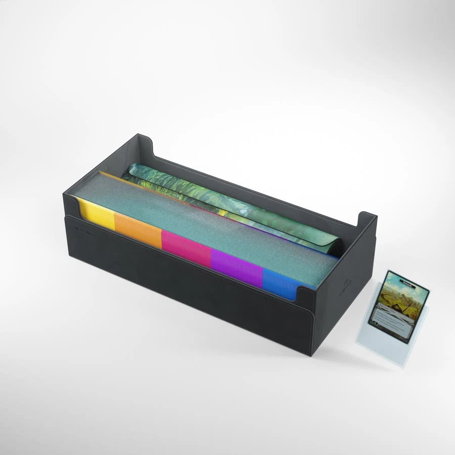 Gamegenic: Dungeon Convertible Deck Box - Black (1100ct) Deck Boxes 10 Gamegenic: Dungeon Convertible Deck Box - Black (1100ct) Deck Boxes