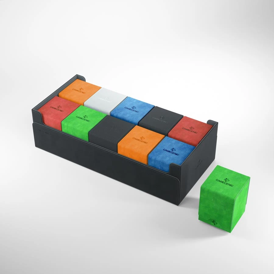 Gamegenic: Dungeon Convertible Deck Box - Black (1100ct) Deck Boxes 7 Gamegenic: Dungeon Convertible Deck Box - Black (1100ct) Deck Boxes