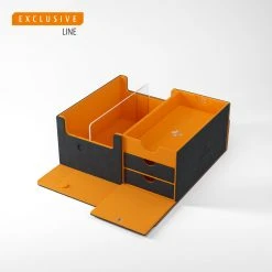 Deck Boxes Gamegenic: Games Lair Convertible Deck Box - Black/Oranage (600ct)