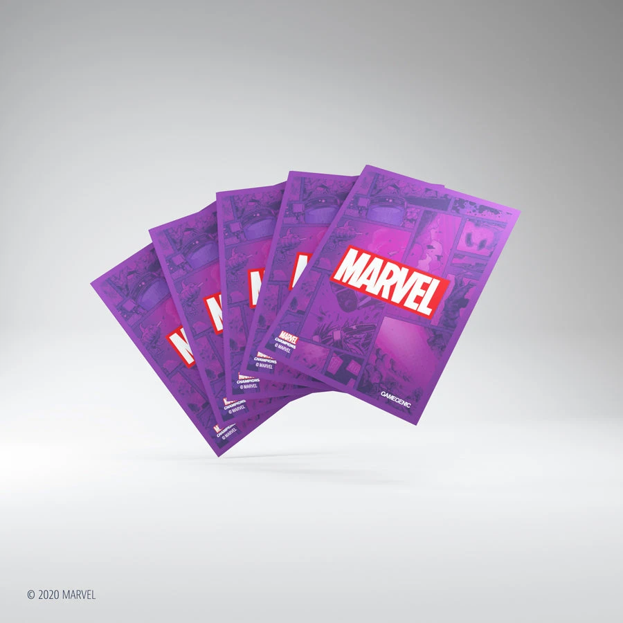 Gamegenic - Marvel Champions Art Sleeves - Marvel Purple (50ct) Jun 13-19, 2022 4 Gamegenic - Marvel Champions Art Sleeves - Marvel Purple (50ct) Jun 13-19, 2022